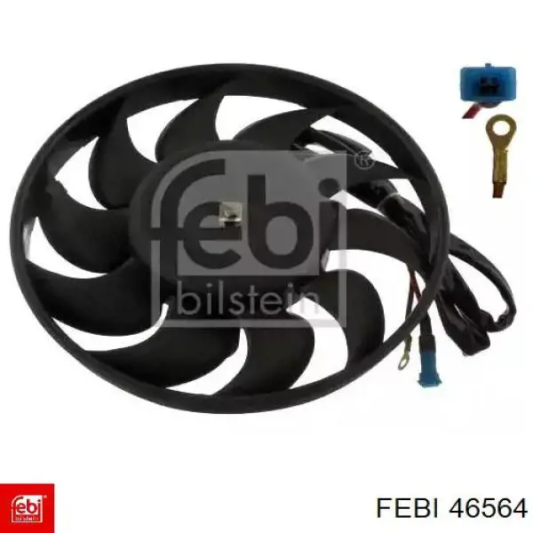 Вентилятор радіатора Febi 46564 ціна, від 44.56 USD
