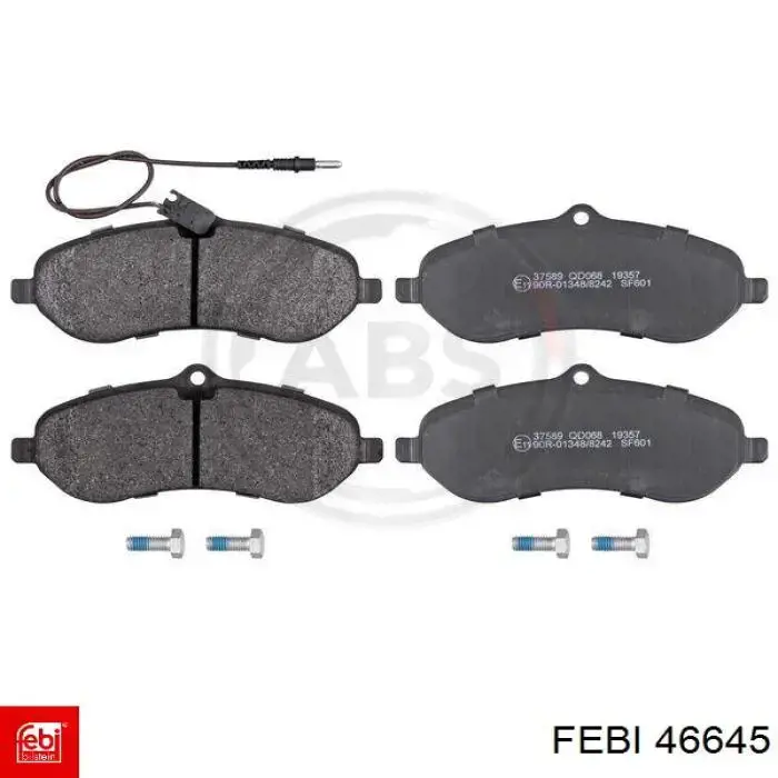 Купити 46645 Febi Колісний болт