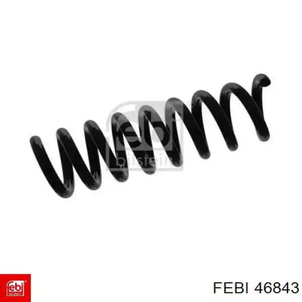 46843 Febi Пружина підвіски задня