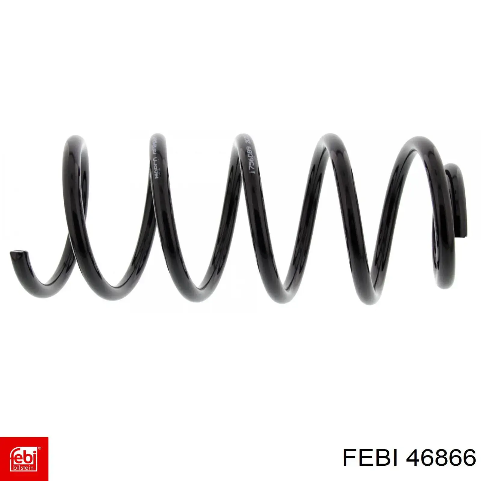 46866 Febi Пружина підвіски задня
