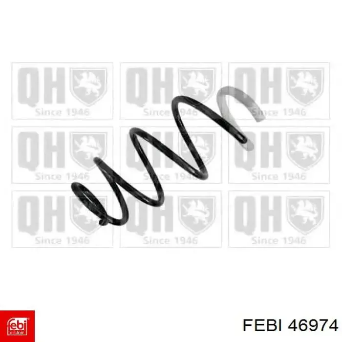 Пружина передня Febi 46974 ціна, від 30.45 USD