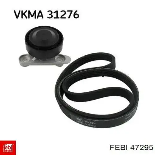 Натяжний ролик Febi 47295 ціна, від 30.79 USD
