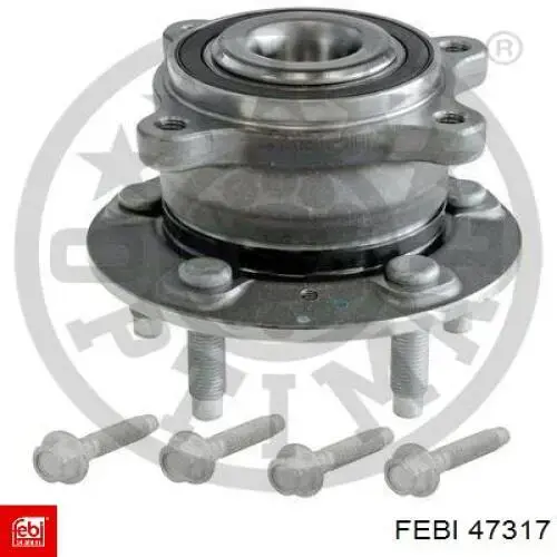 Маточина колеса передня Febi 47317 ціна, від 56.73 USD