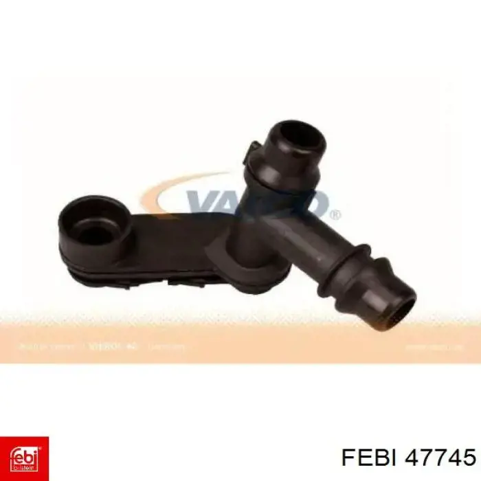 Фланець системи охолодження (трійник) Febi 47745 ціна, від 15.59 USD