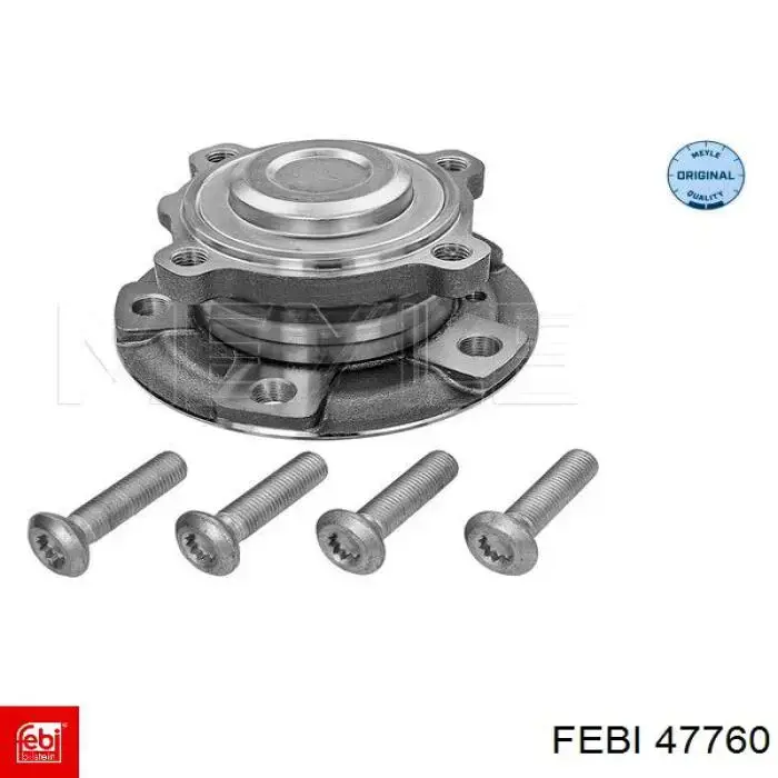 Маточина колеса передня Febi 47760 ціна, від 55.29 USD