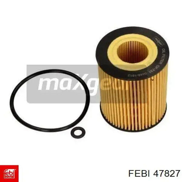 Масляний фільтр двигуна Febi 47827 ціна, від 5.28 USD