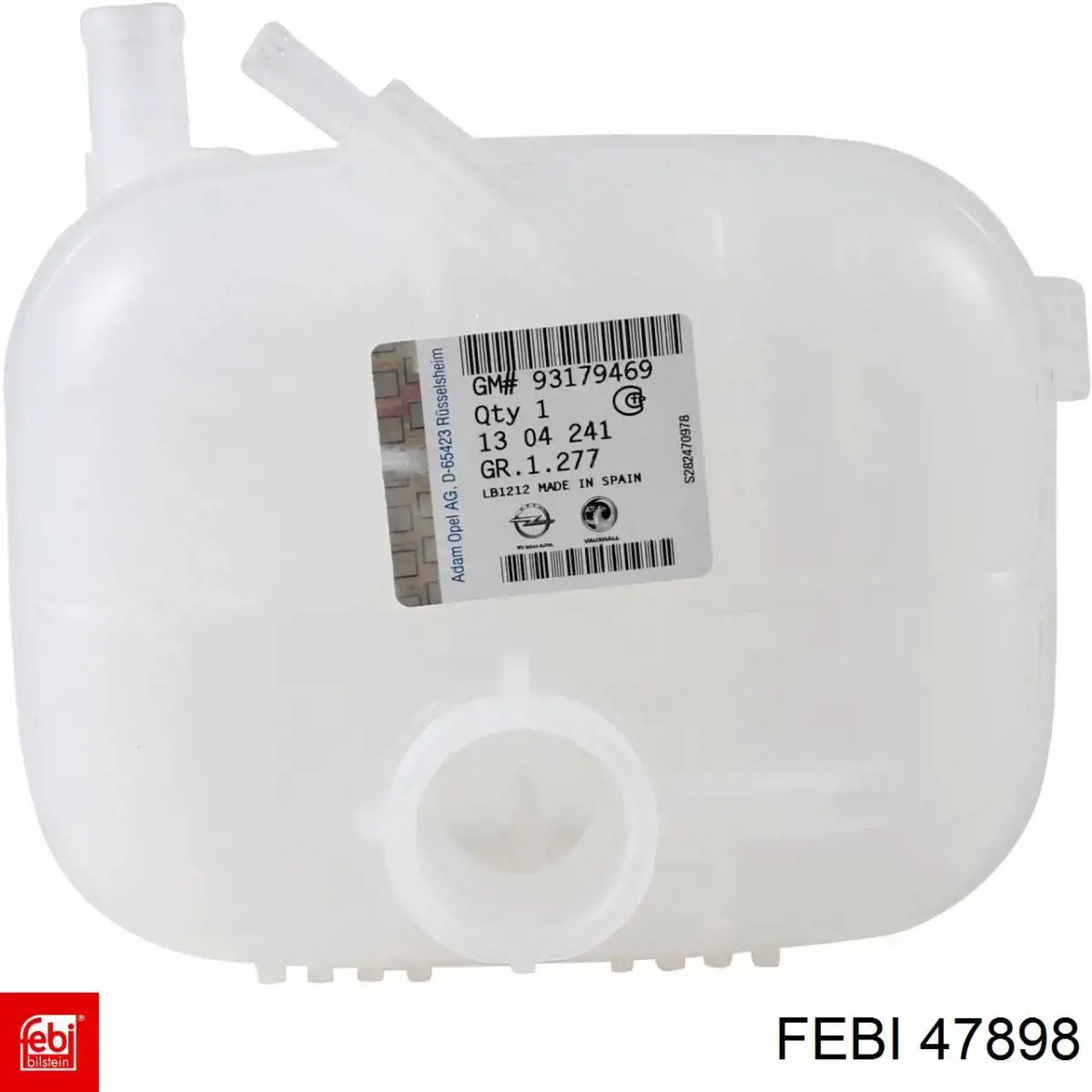 Бачок системи охолодження 47898 Febi