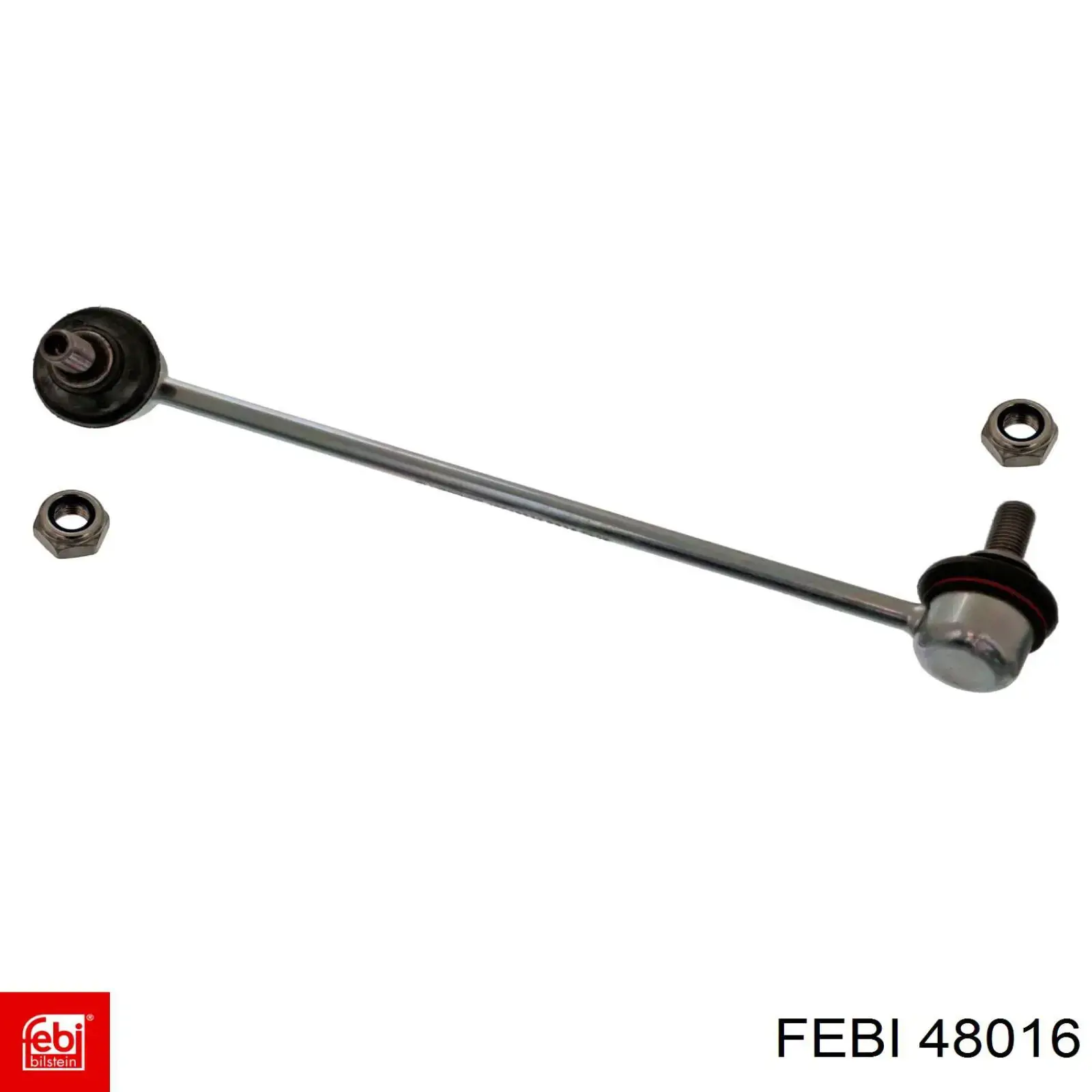 Стійка стабілізатора, переднього, права Febi 48016 ціна, від 11.33 USD