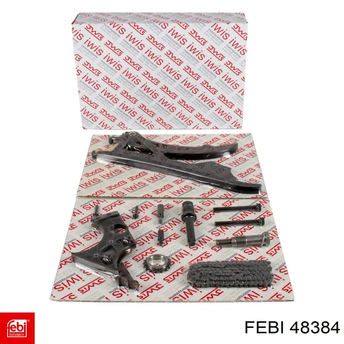 Ланцюг масляного насоса, комплект Febi 48384