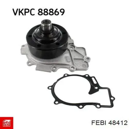 Помпа охолодження Febi 48412 ціна, від 64.18 USD
