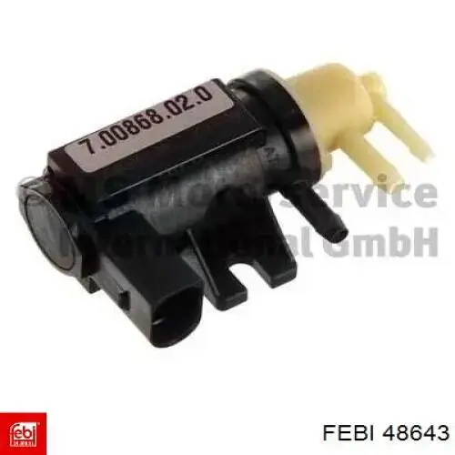 Купити 48643 Febi Клапан перетворювач тиску наддуву (соленоїд)