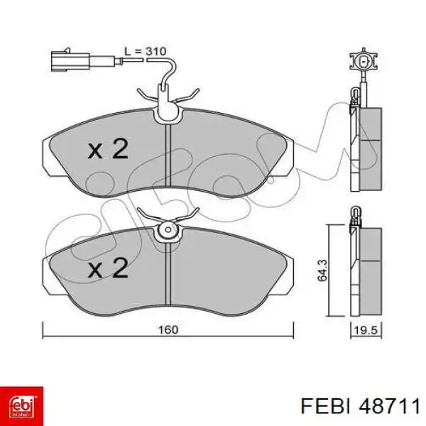 Купити 2022032 Sampa Otomotiv‏ Маточини передніх коліс