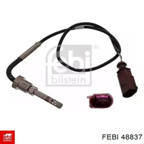 48837 Febi Датчик температури відпрацьованих газів (ВГ), перед фільтром сажі