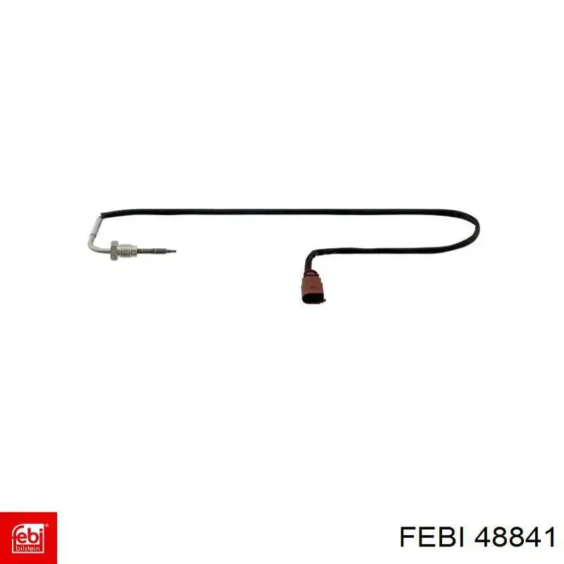 Купити 48841 Febi Датчик температури відпрацьованих газів (ВГ), перед фільтром сажі