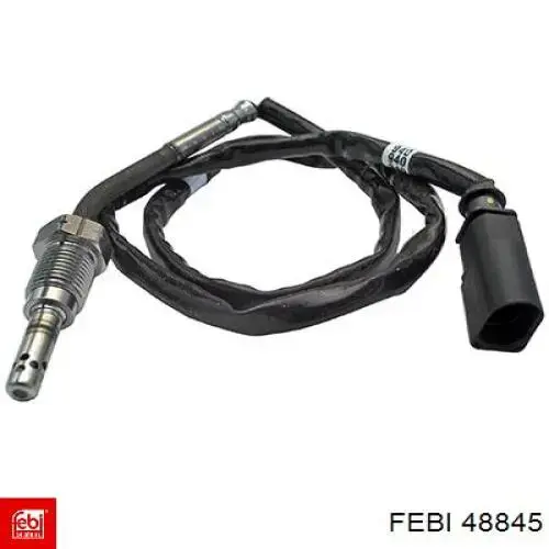 Купити 48845 Febi Датчик температури відпрацьованих газів (ВГ), перед турбіною