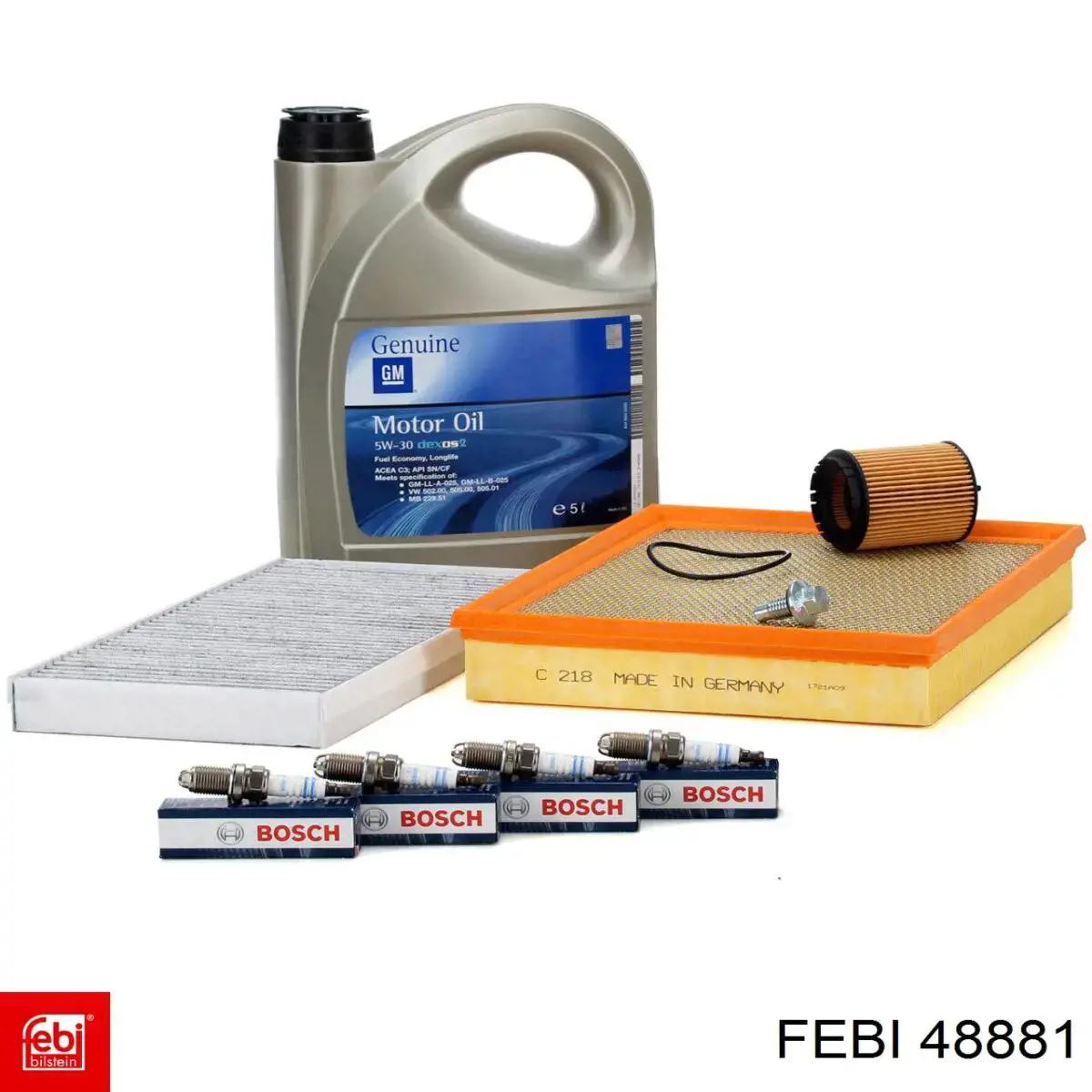 48881 Febi Пробка піддона двигуна