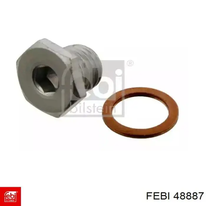 Купити 48887 Febi Пробка піддона двигуна