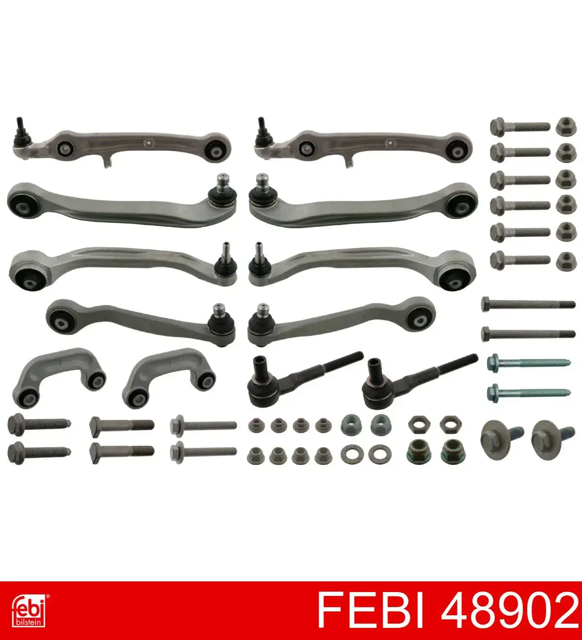 Комплект передніх важелів Febi 48902 ціна, від 535.85 USD