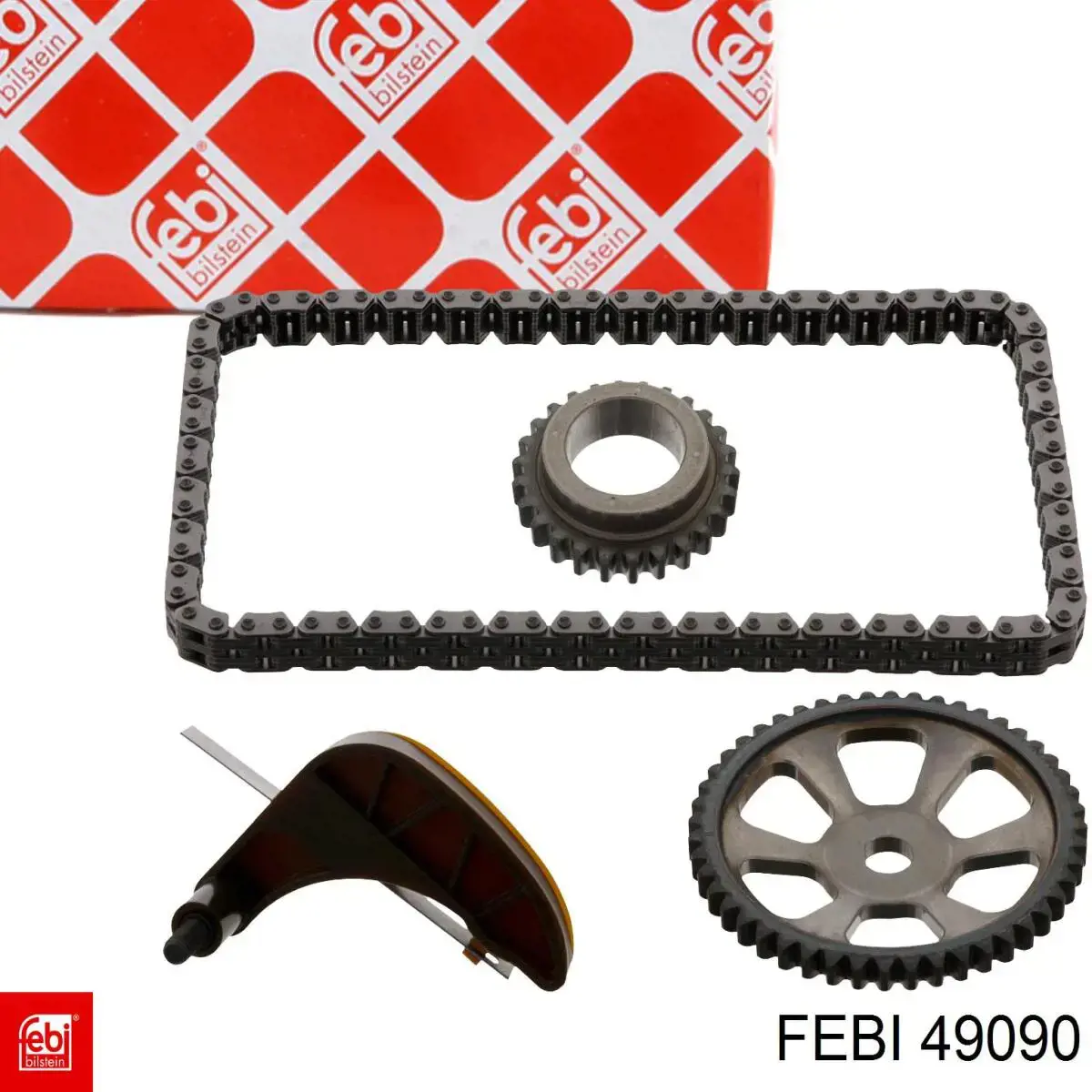 Купити 49090 Febi Ланцюг масляного насоса, комплект
