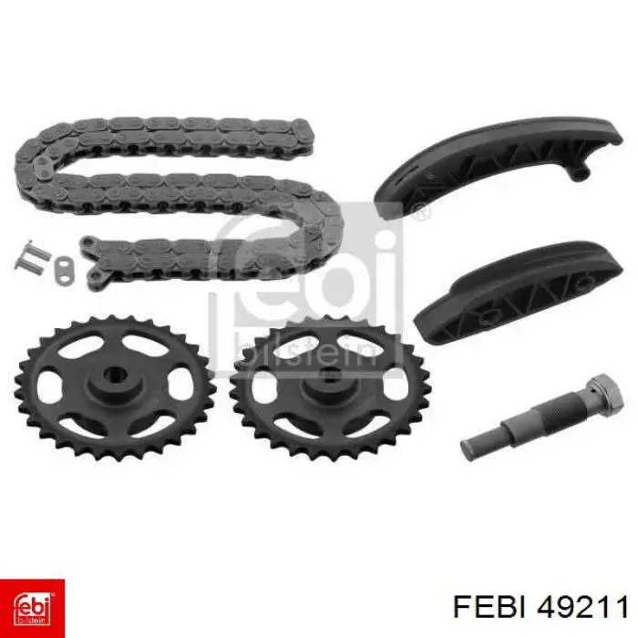 Ланцюг ГРМ, комплект Febi 49211 ціна, від 221.47 USD