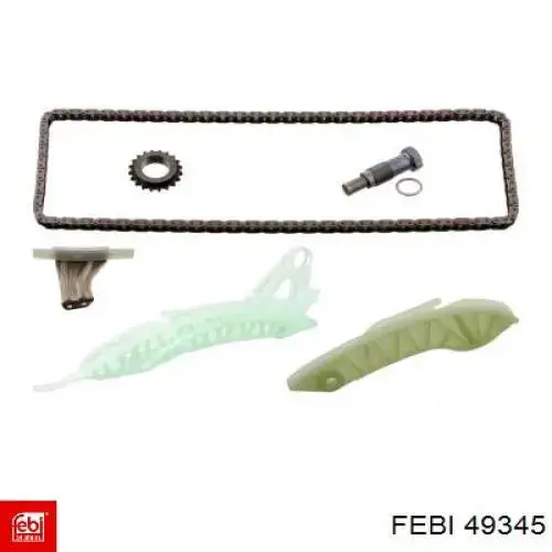 Ланцюг ГРМ, комплект Febi 49345 ціна, від 118.36 USD