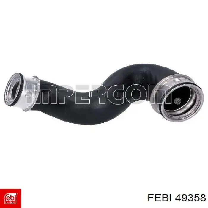 Шланг/патрубок интеркуллера Febi 49358 ціна, від 48.29 USD