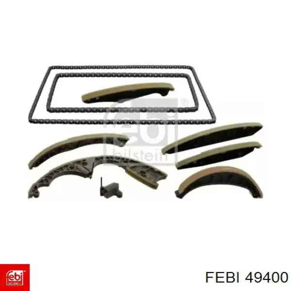 Ланцюг ГРМ, комплект Febi 49400 ціна, від 387.87 USD