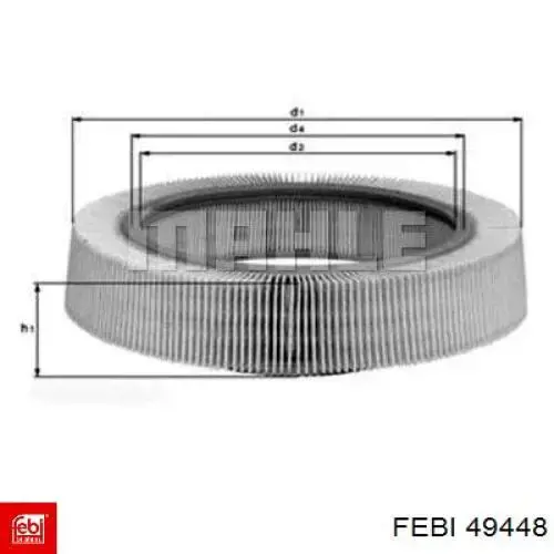 Купити 49448 Febi Насос маслозакачуючий