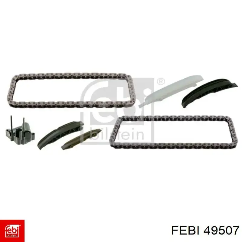 Ланцюг ГРМ, комплект, верхня Febi 49507 ціна, від 136.69 USD