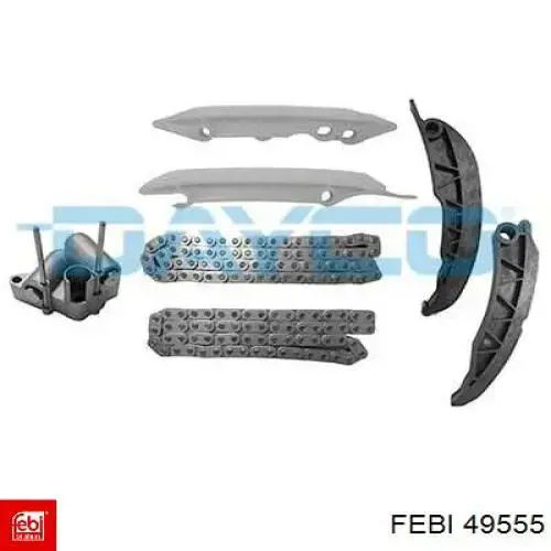 Купити 49555 Febi Комплект ланцюга ГРМ