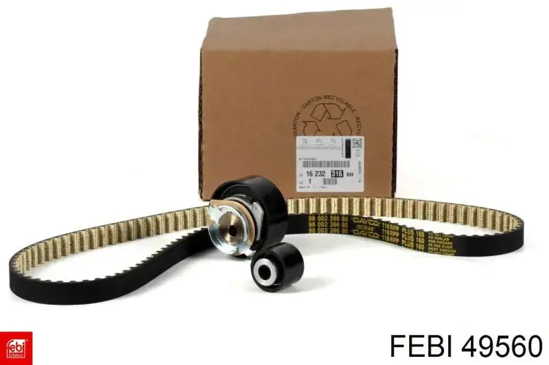 Комплект ГРМ Febi 49560 ціна, від 95.21 USD