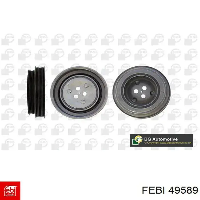 Купити 49589 Febi Шків колінчастого вала