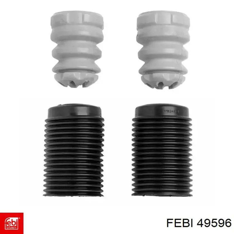 Купити 49596 Febi Буфер-відбійник амортизатора переднього + пильовик