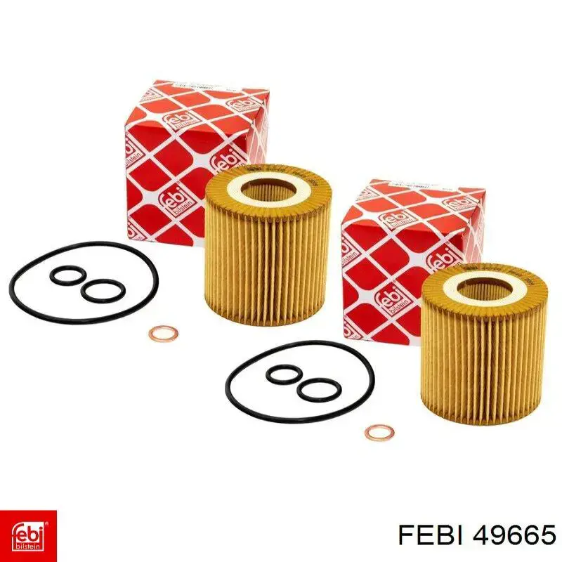 Купити 49665 Febi Фільтр очищення масла відцентровий