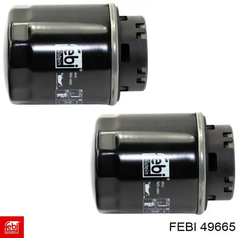 Масляний фільтр двигуна Febi 49665 ціна, від 9.04 USD