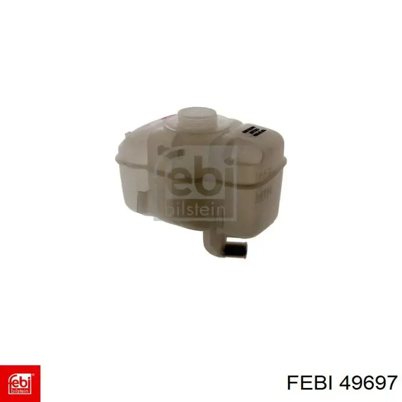 Бачок системи охолодження двигуна розширювальний Febi 49697 ціна, від 23.94 USD