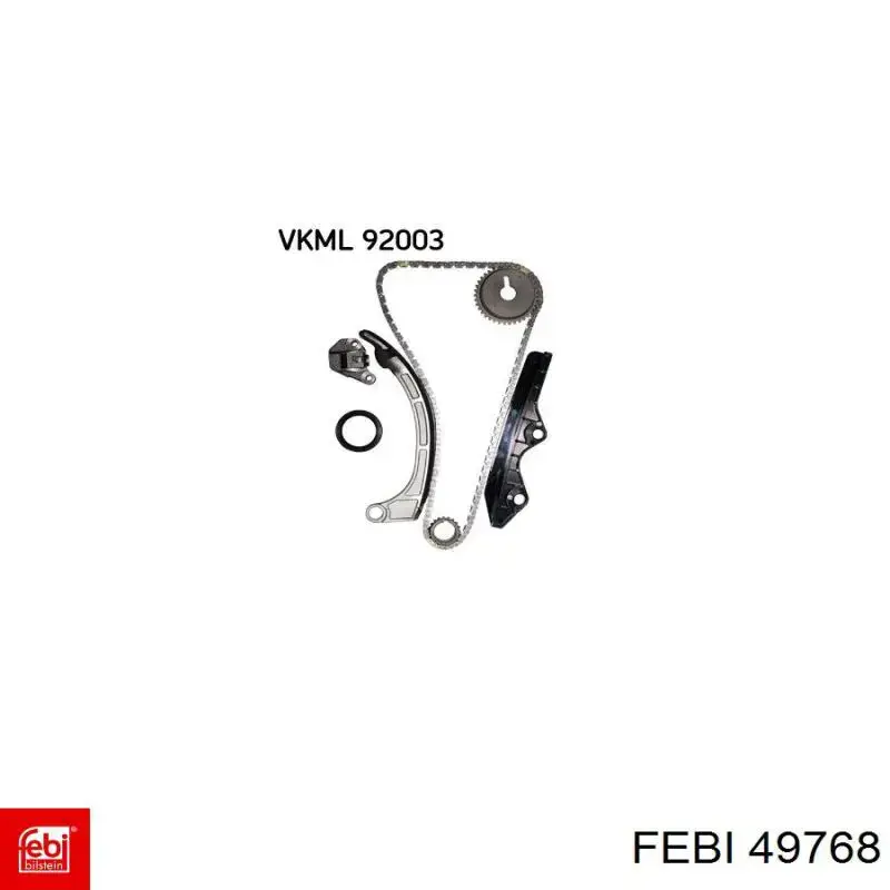Ланцюг Febi 49768 ціна, від 65.80 USD
