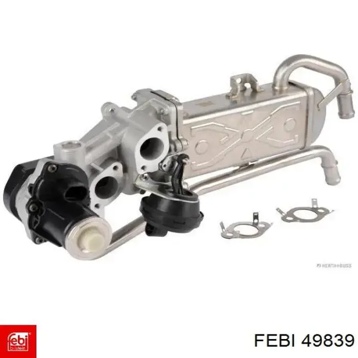 Радіатор системи EGR рециркуляції вихлопних газів Febi 49839 ціна, від 150.15 USD