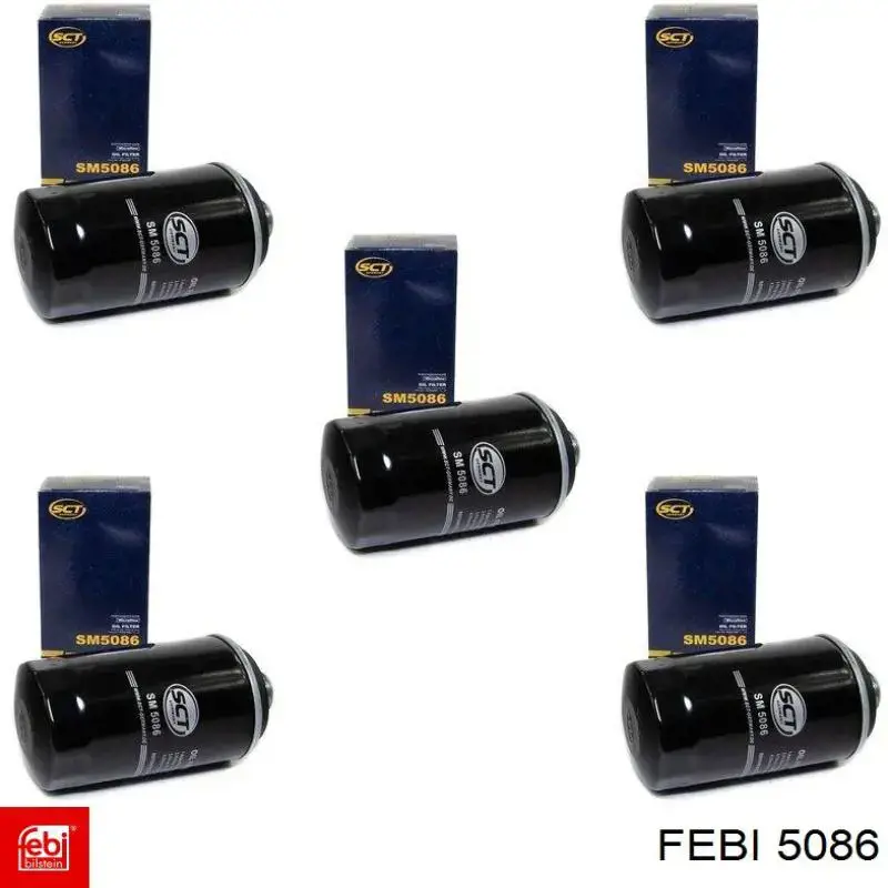 Демпфер важеля КПП 5086 Febi