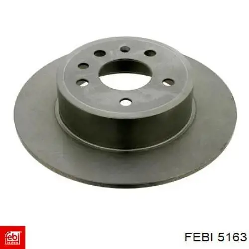 5163 Febi Муфта кардана еластична, перед./зад.