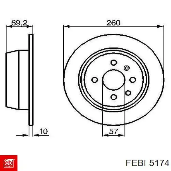 Шайба рокера регулювальна ексцентрик BMW 11331744354