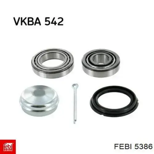 Підшипник маточини задньої Febi 5386 ціна, від 11.49 USD