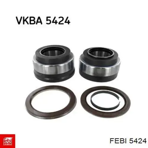 Купити 5424 Febi Підшипник задньої ступиці