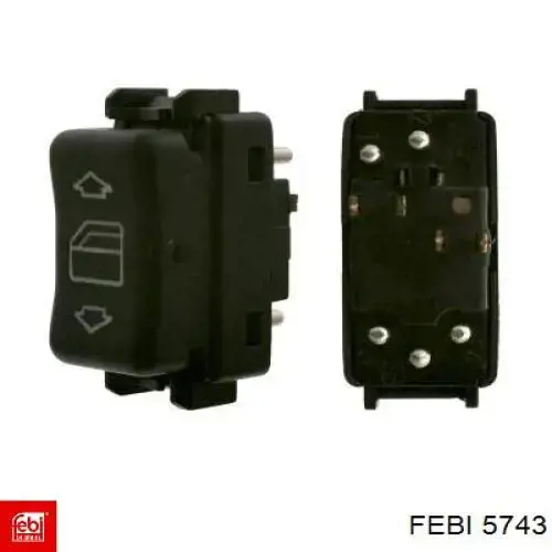 Шланг гальмівний передній Febi 5743 ціна, від 6.39 USD