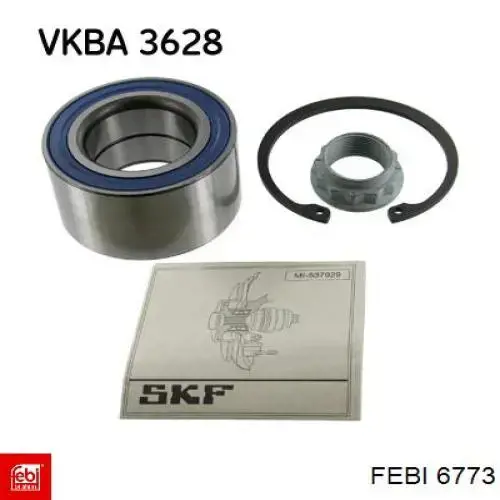 6773 Febi Повітряний фільтр двигуна