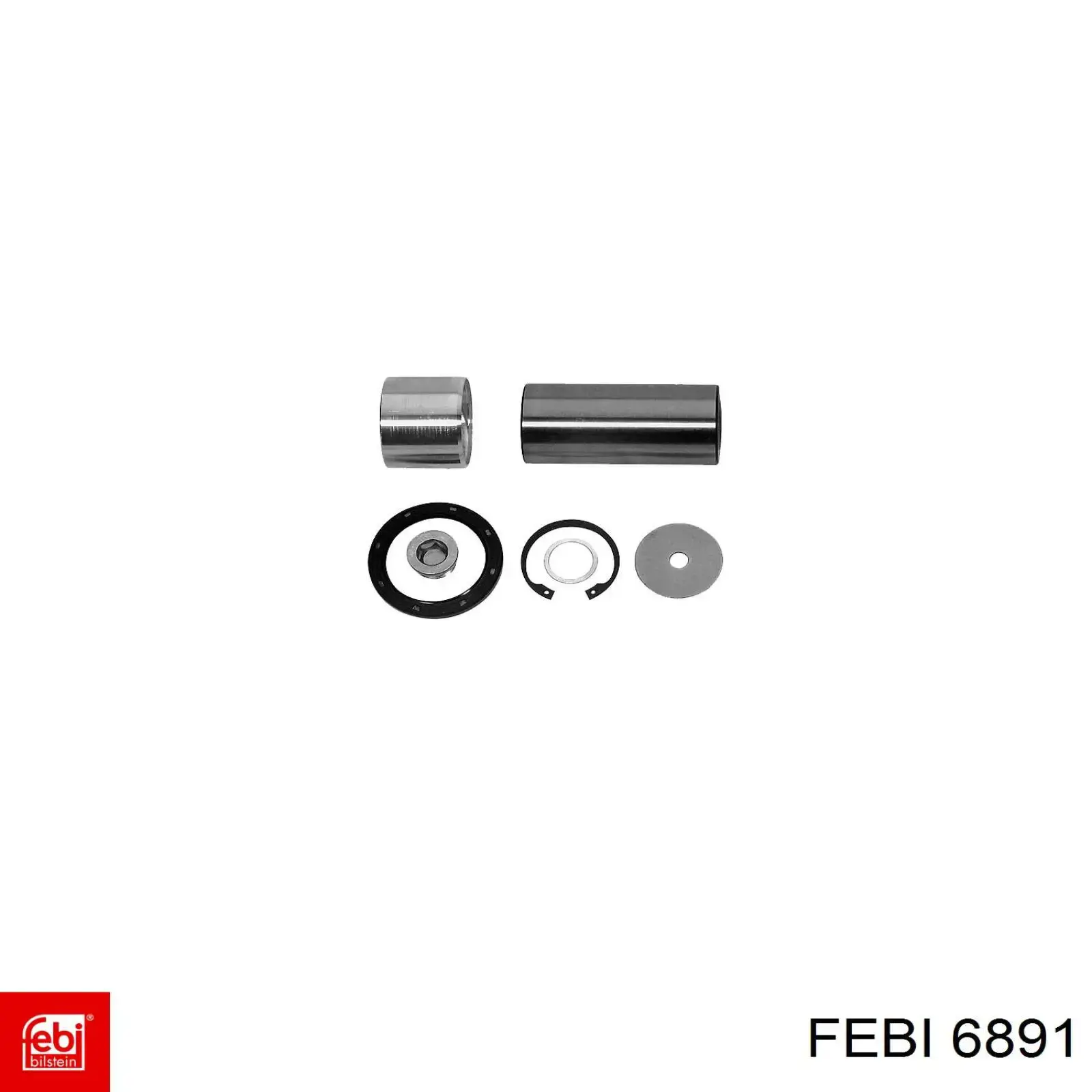 Ремкомплект шкворня поворотного кулака Febi 6891 ціна, від 55.59 USD
