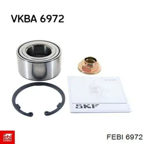 6972 Febi Датчик показника тиску масла