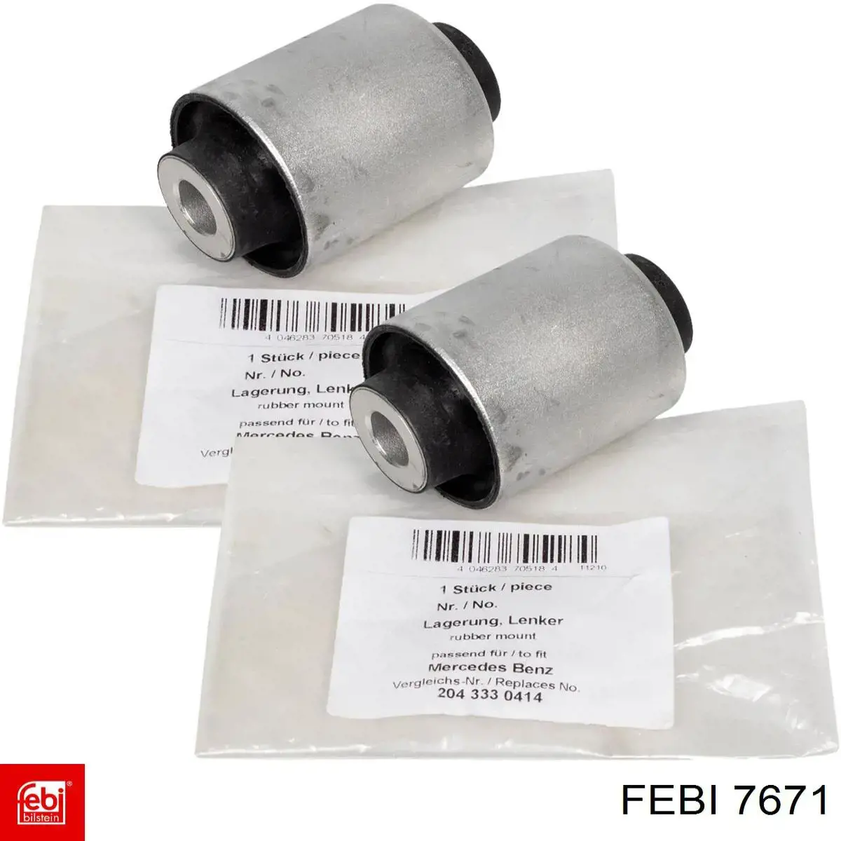 Подушка ресори міжлистова Febi FE07671 ціна, від 0.95 USD