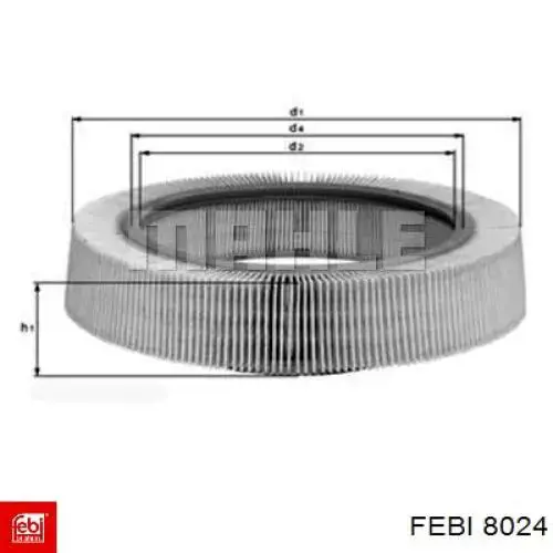 Хомут пильовика ШРКШа, універсальний Febi 8024 ціна, від 0.96 USD