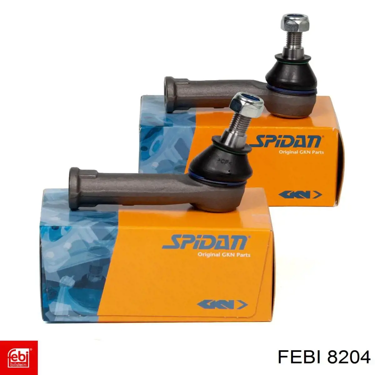 Накінечник центральної рульової тяги, лівий Febi 8204 ціна, від 13.39 USD